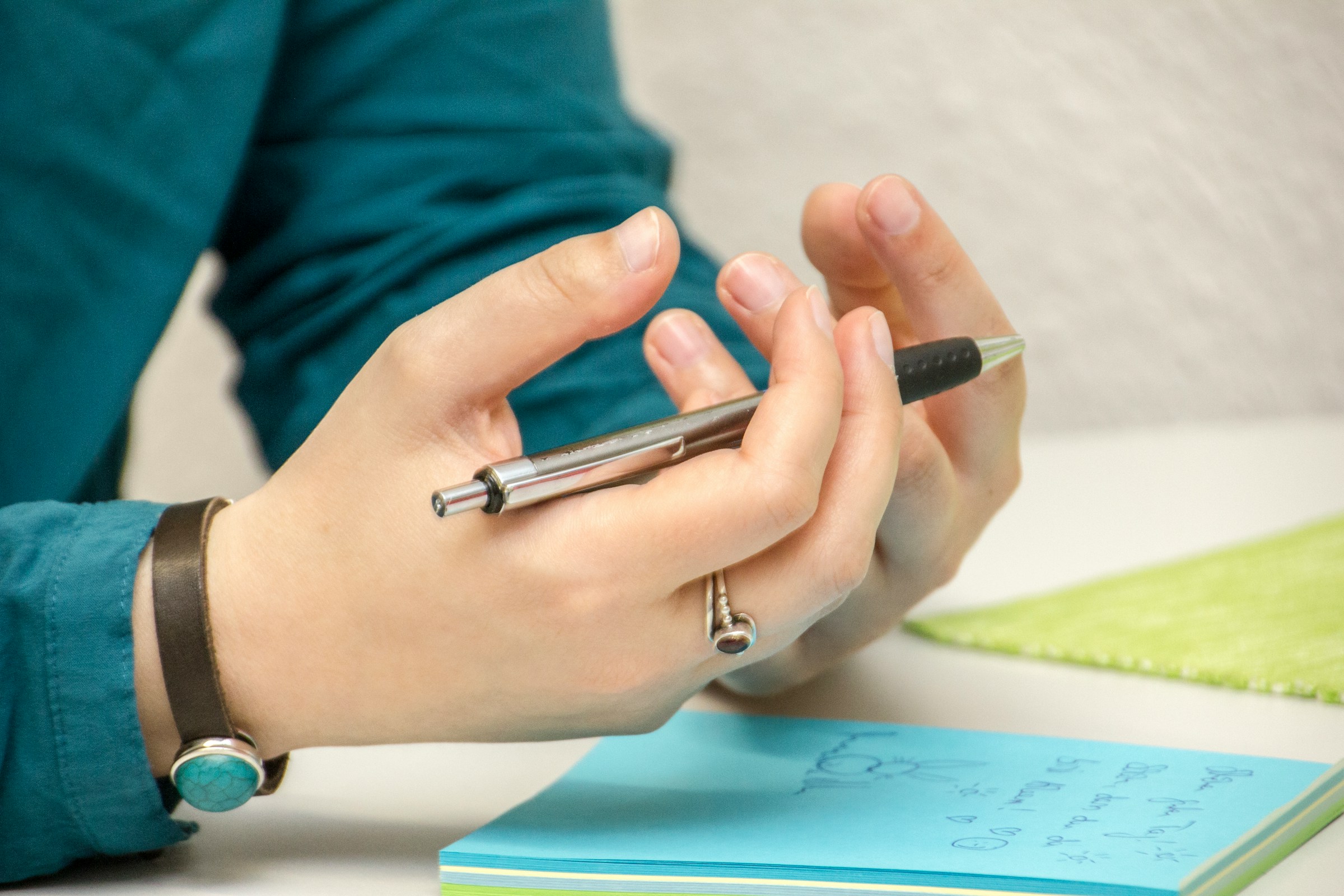Person Writing - How to Revise Psychology A Level