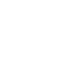 White icon of an unlocked padlock indicating access or security.