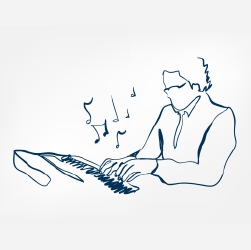 Illustration for music theory lessons in york