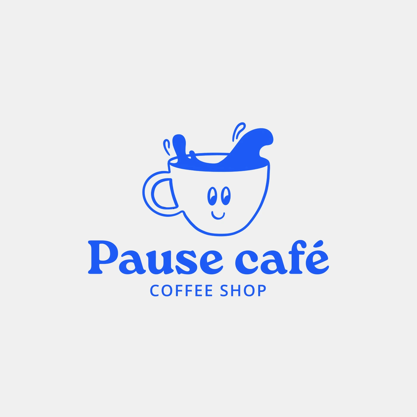 Logo Pause Café sur fond blanc