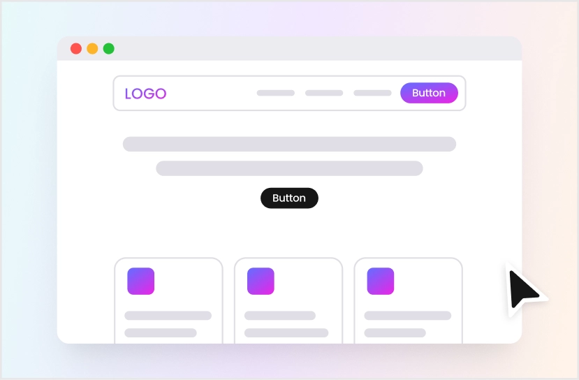 Illustration de la conception d'un projet web