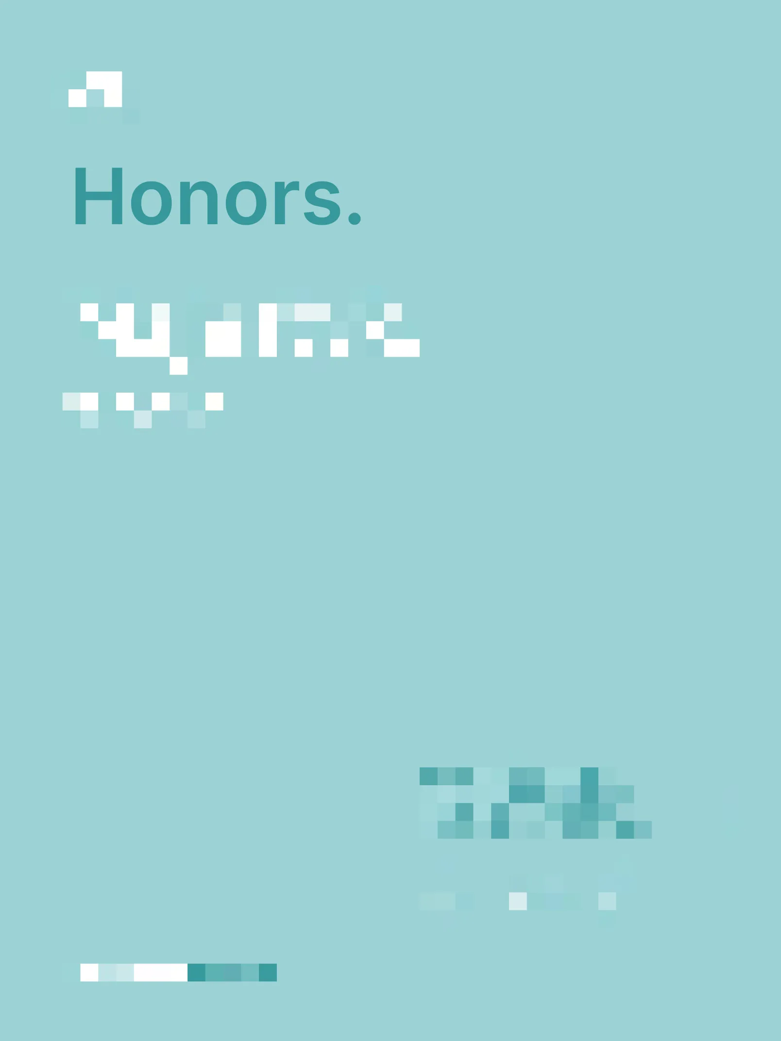 Awards certificate