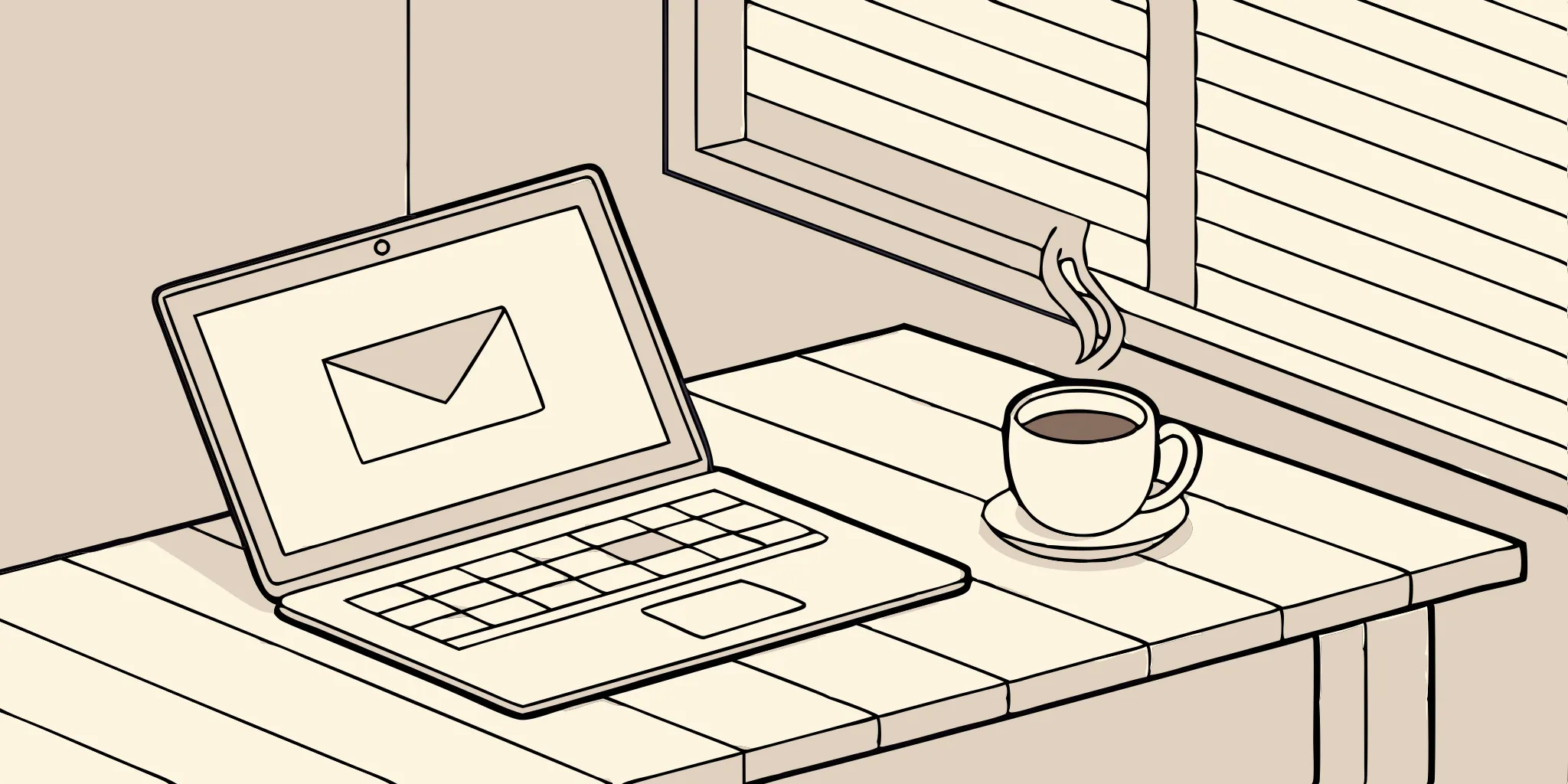 Gmail read receipt notification on a laptop.