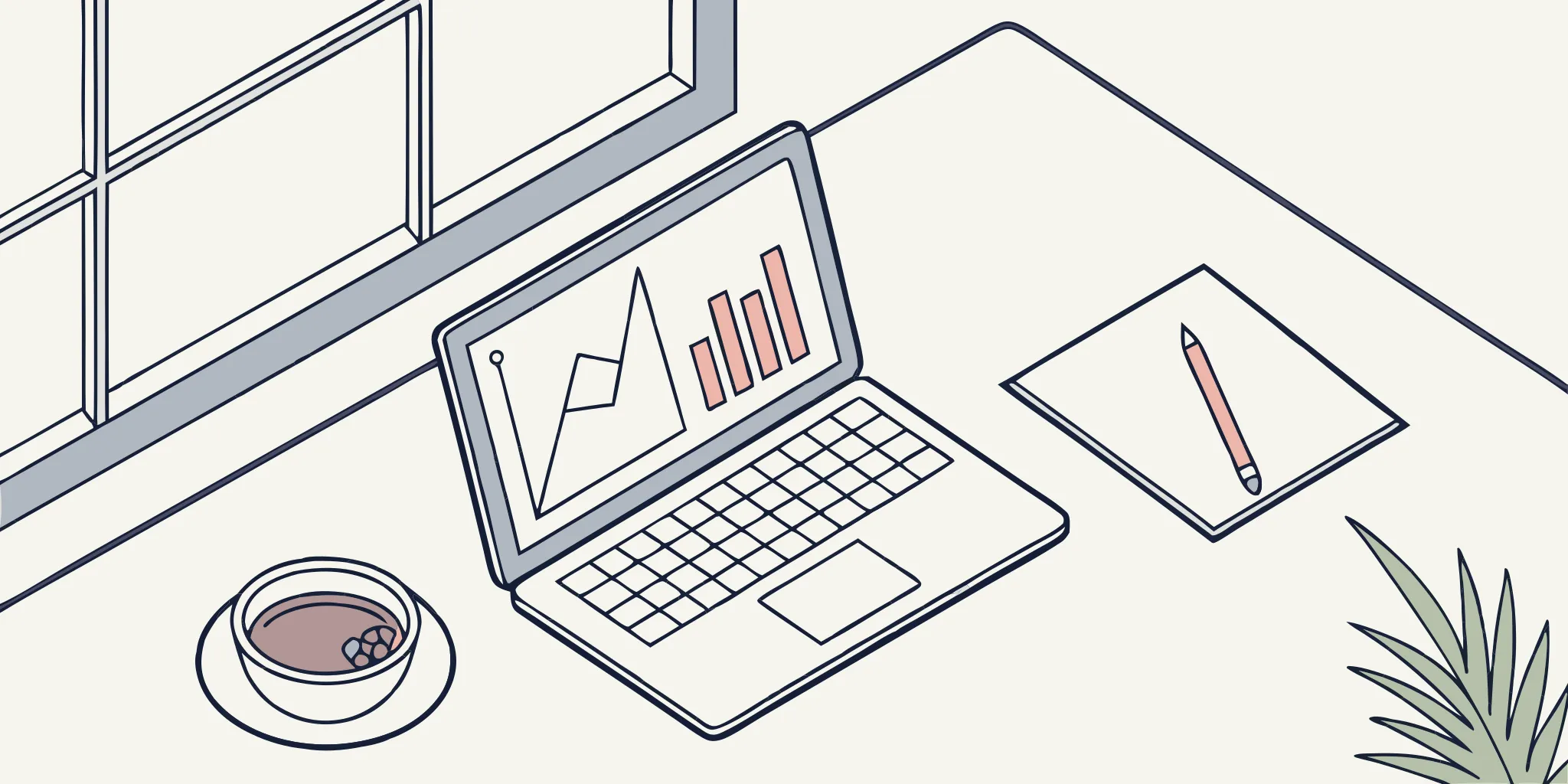 Squarespace email marketing tools on a laptop.