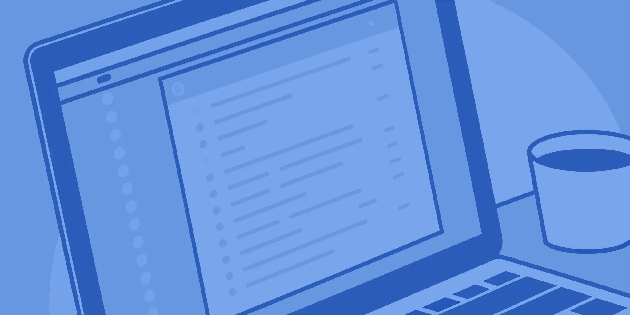 Optimizing a cold email subject line in an email inbox on a laptop screen.