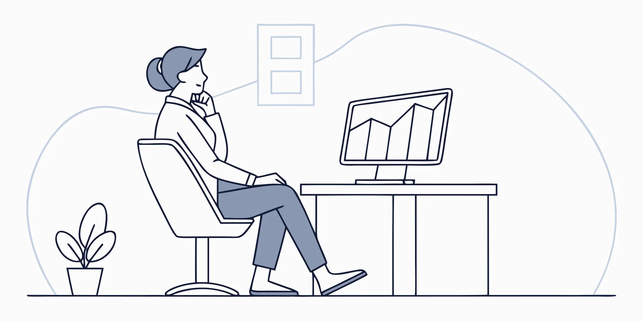 A marketer sending mass emails and checking analytics to avoid getting blacklisted.