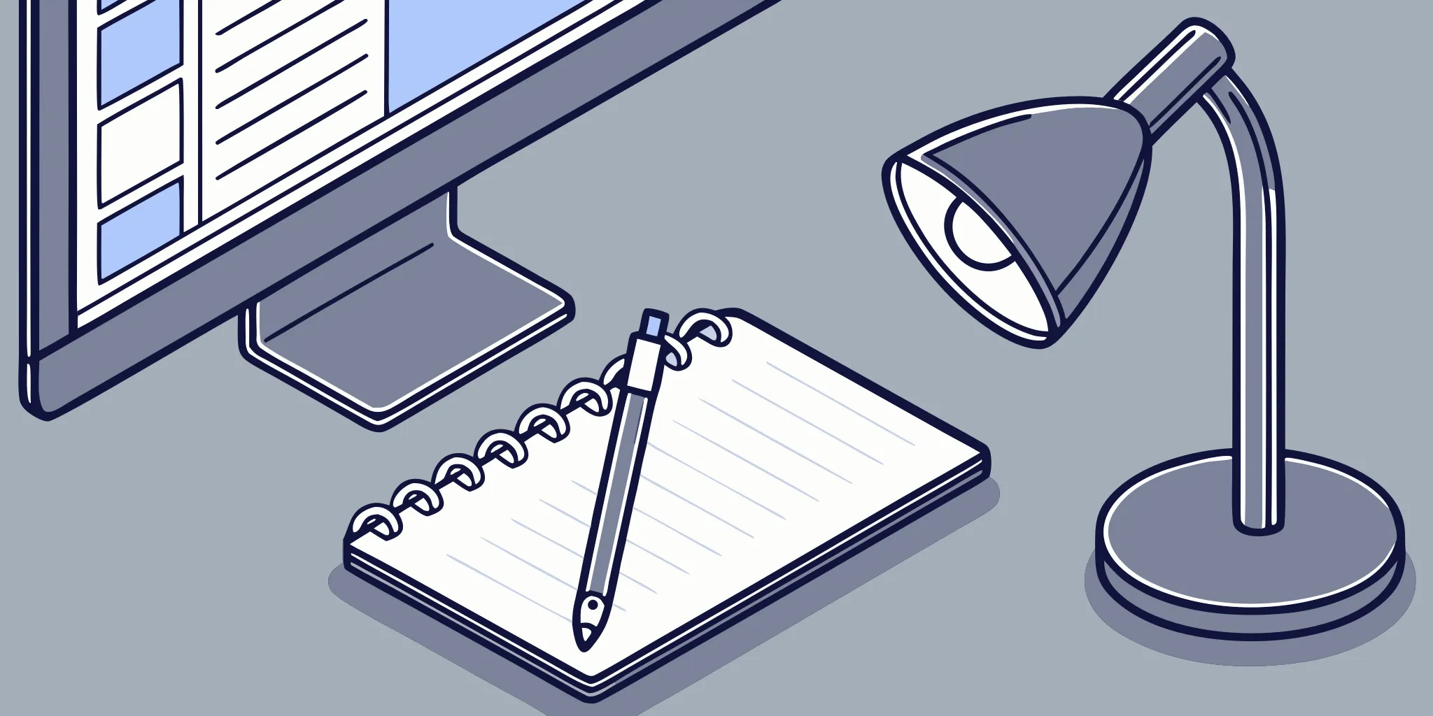 A desk setup for planning how many inboxes per domain to use for cold email.