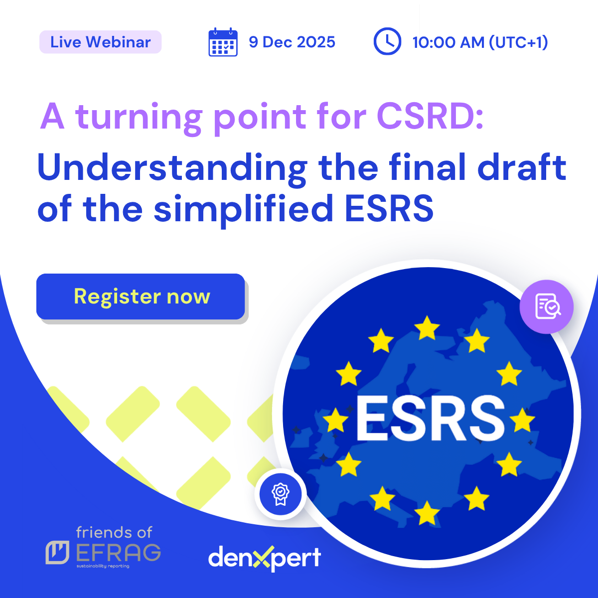 Webinars offering expert insights into CSRD compliance and climate disclosure