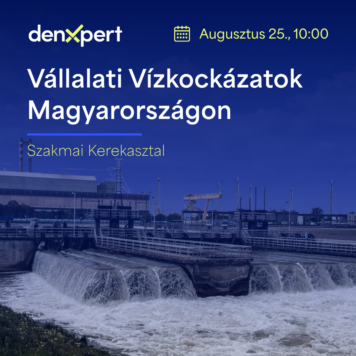 Vállalati vízkockázat és vízstressz szakmai kerekasztal Magyarországon