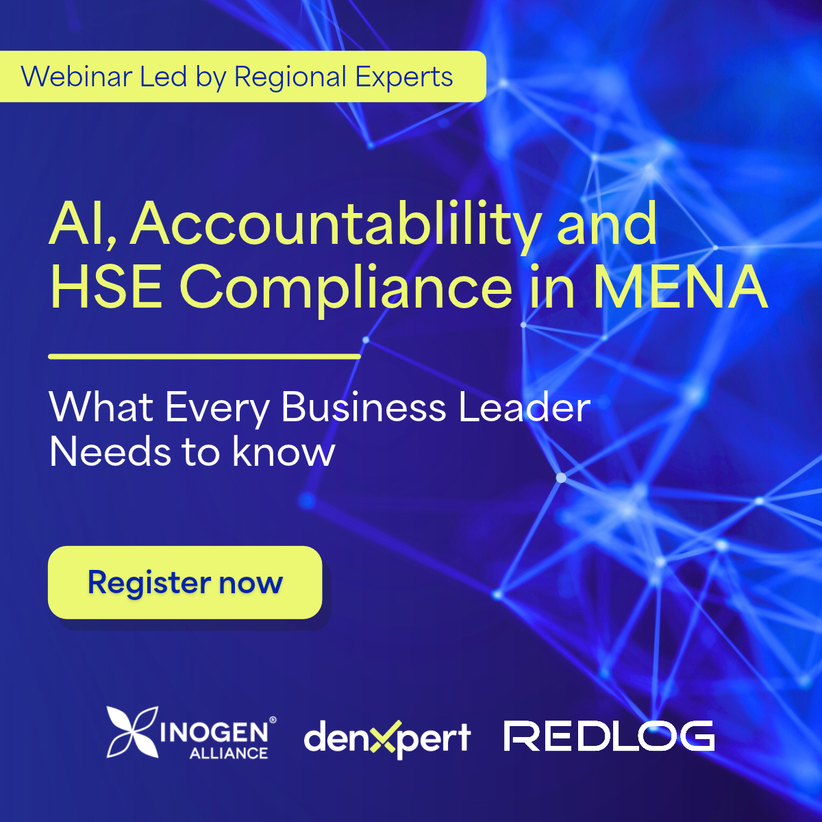 AI, Accountability & HSE Compliance in MENA | Free Webinar