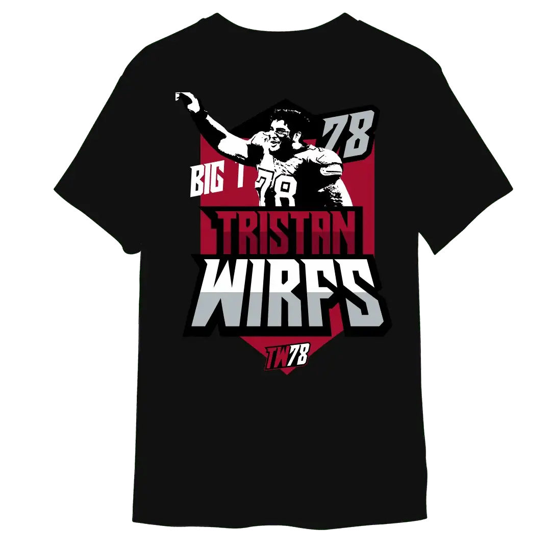 Tristan Wirfs Bold Big T78 T-Shirt