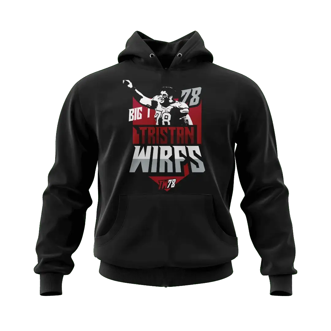 Tristan Wirfs Bold Big T78 Hoodie