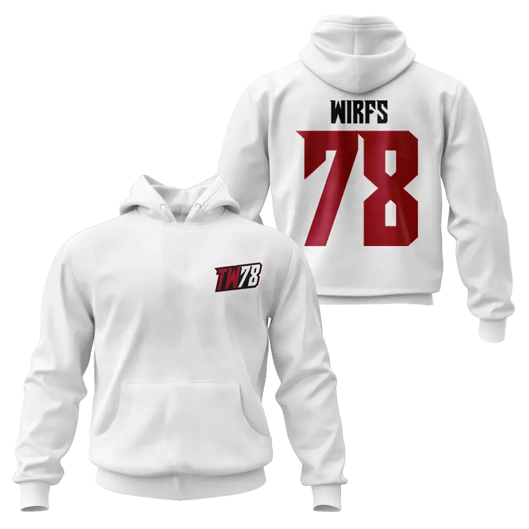 Tristan Wirfs Signature Logo Hoodie