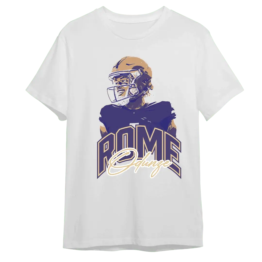 Rome Odunze Bold Signature Shirt