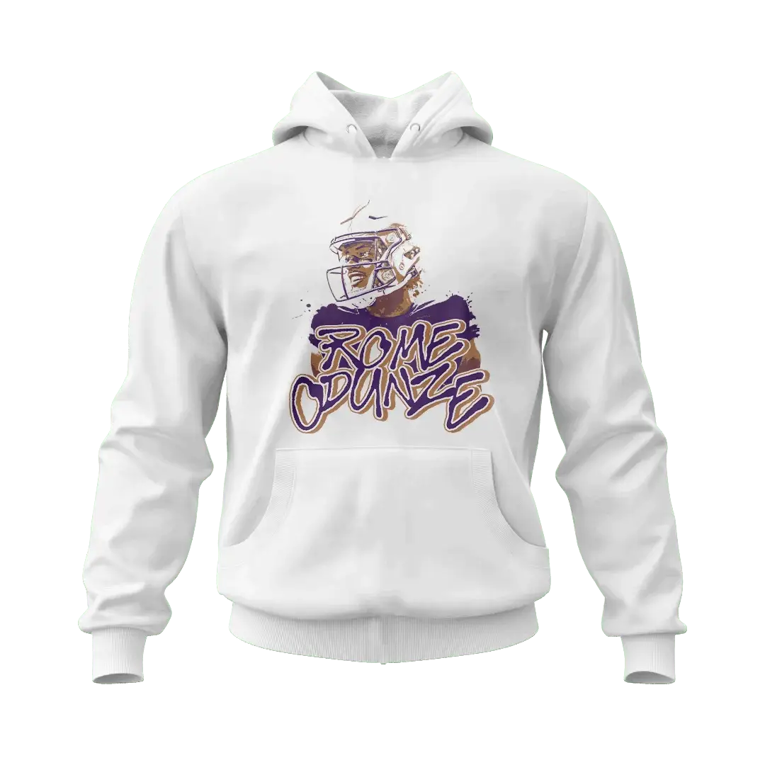 Rome Odunze Retro Hoodie