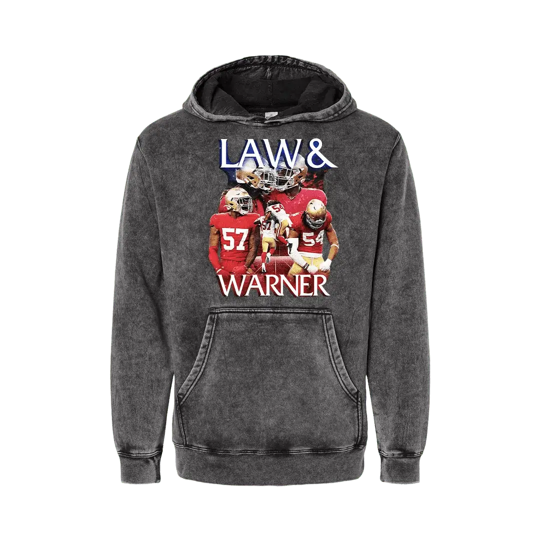 Law & Warner Mineral Wash Hoodie