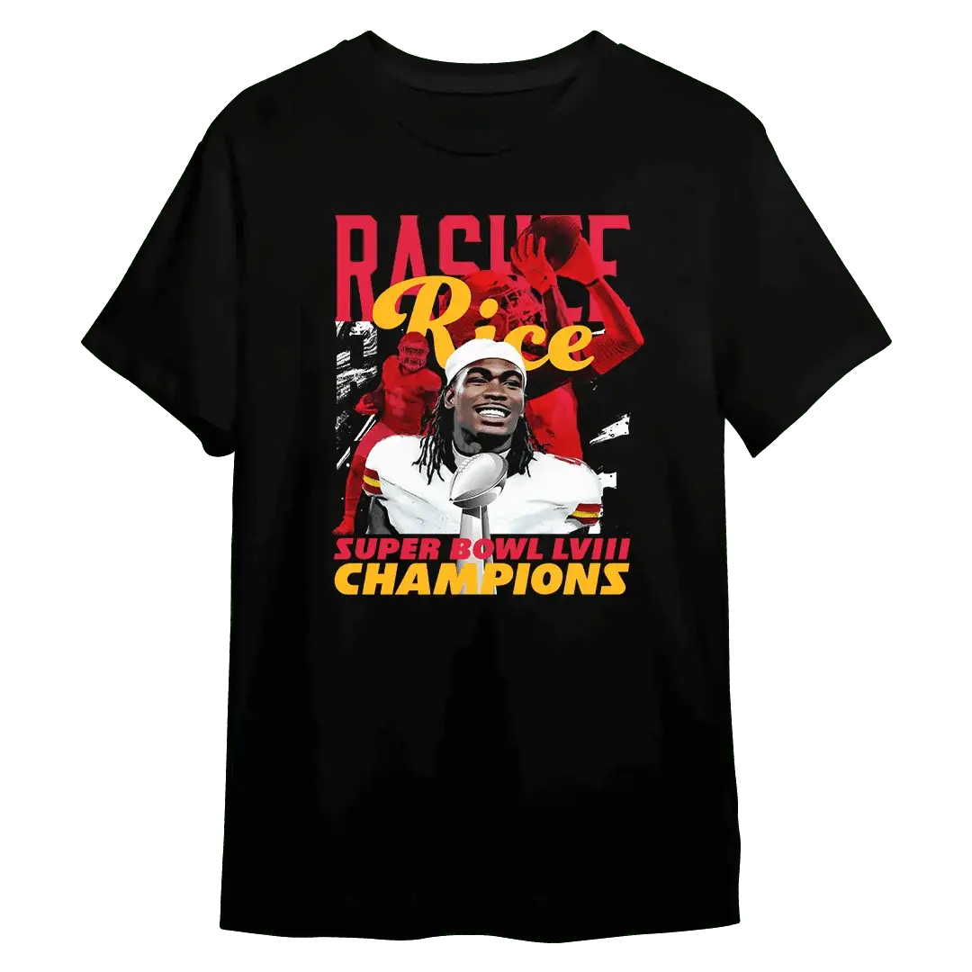 Rashee Rice Champions T-Shirt
