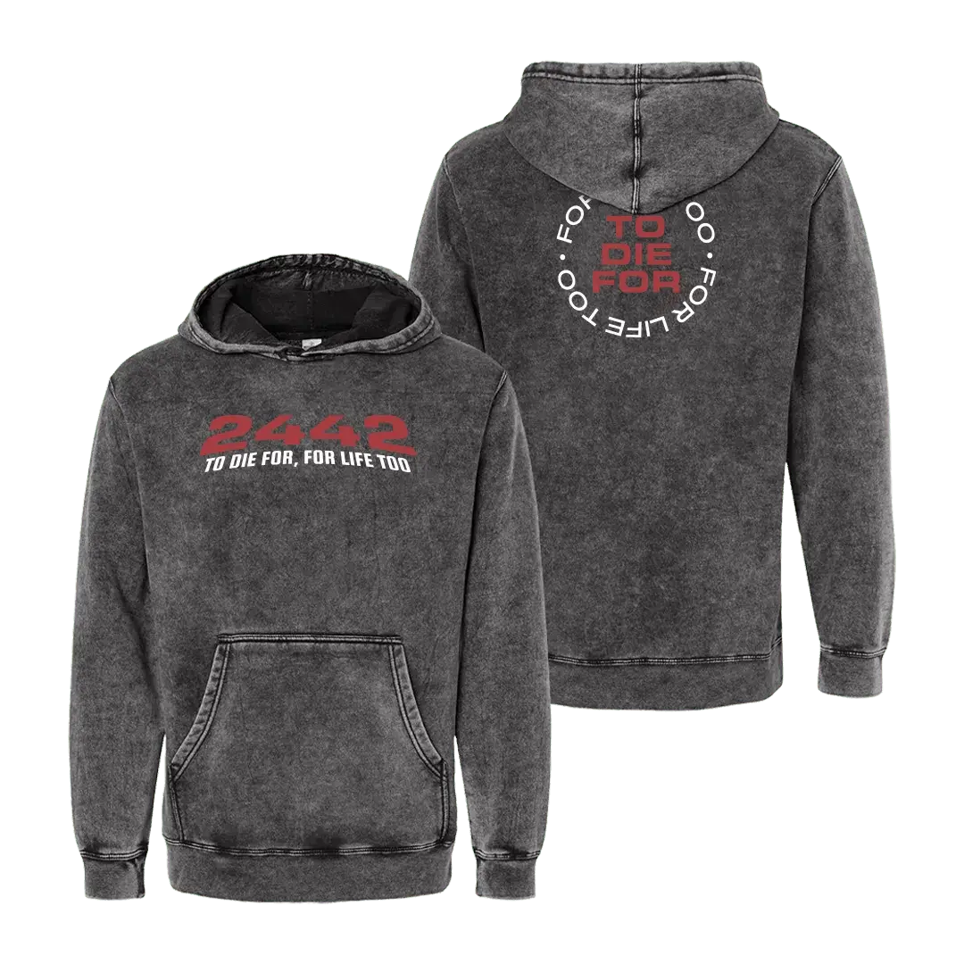Baron Browning Classic 2442 Mineral Wash Hoodie