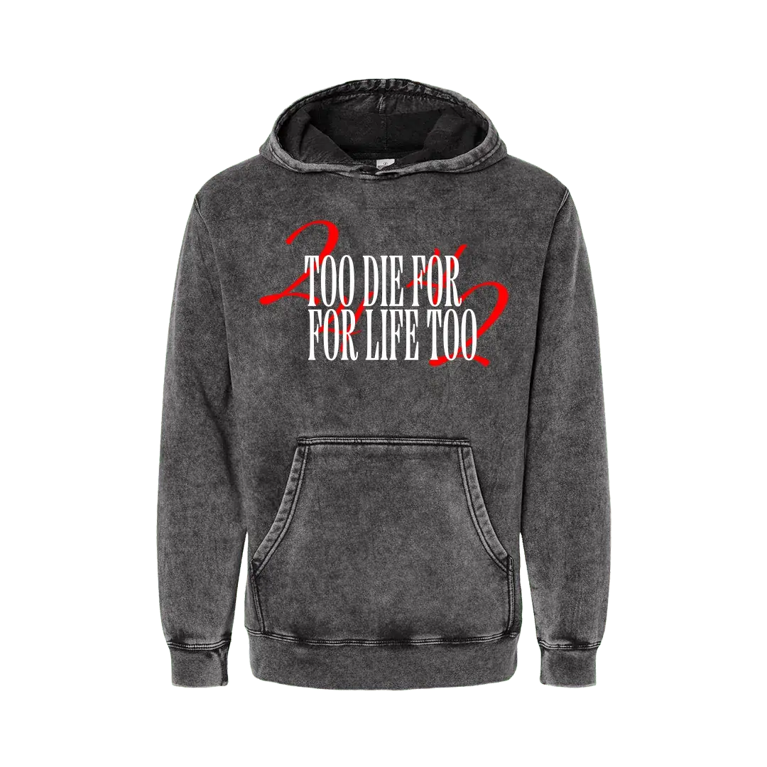 Baron Browning 2442 Script Mineral Wash Hoodie