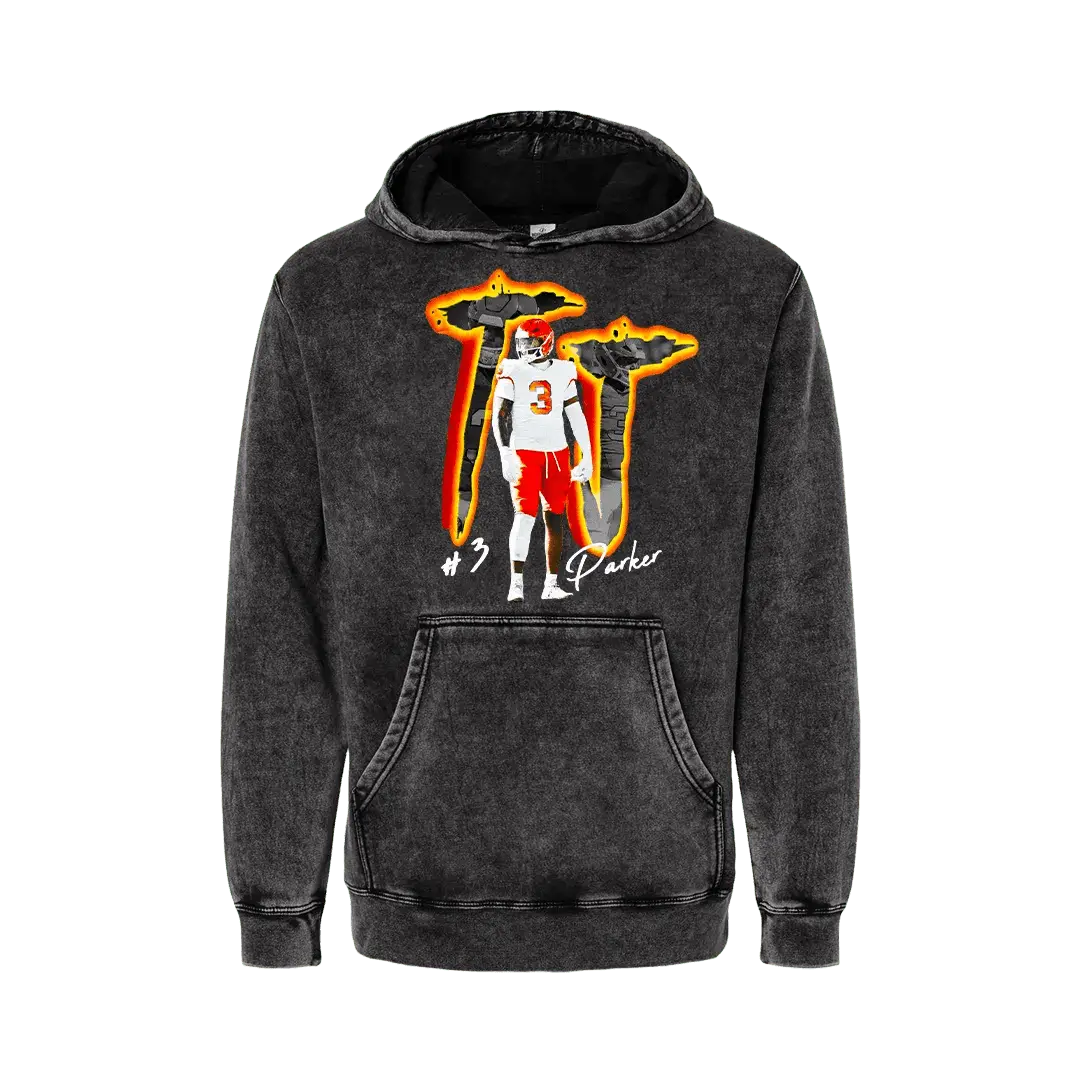 TJ Parker Vintage Mineral Wash Hoodie