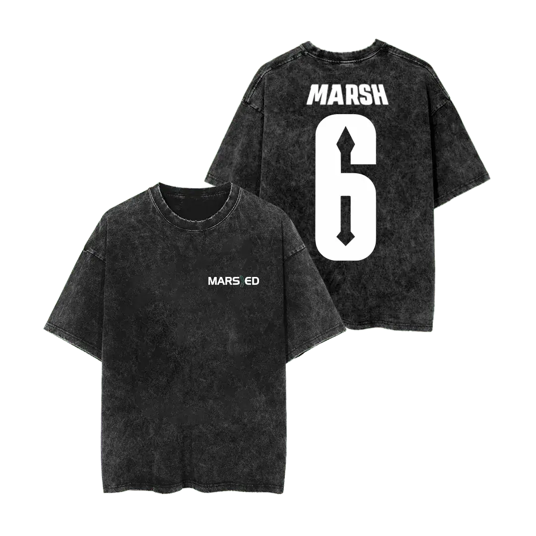 Nick Marsh Signature Logo 6 Mineral Wash Shirt