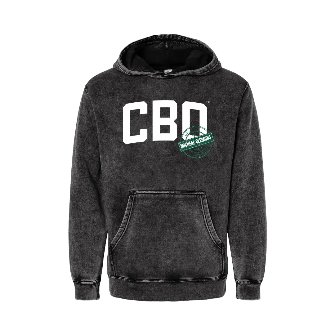 Micheal Clemons Classic CBO Mineral Wash Hoodie