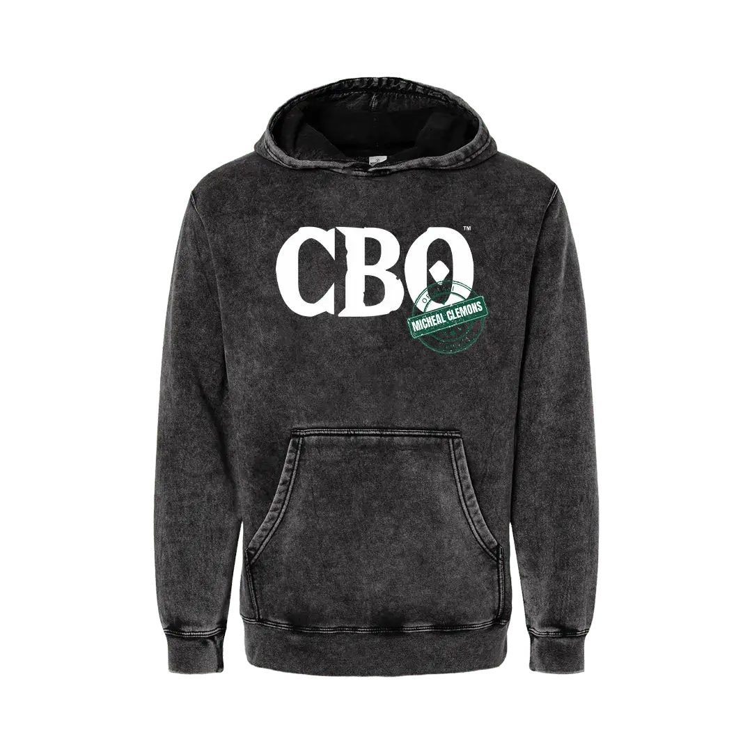 Micheal Clemons Retro CBO Mineral Wash Hoodie