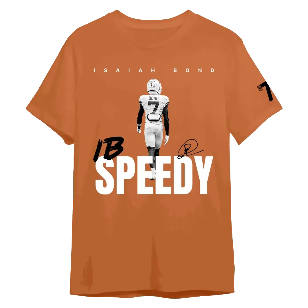 Limited Edition Speedy Isaiah Bond Shirt