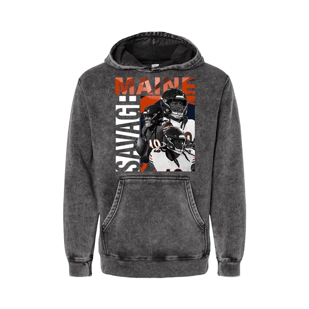 Tremaine Edmunds Retro Mineral Wash Hoodie