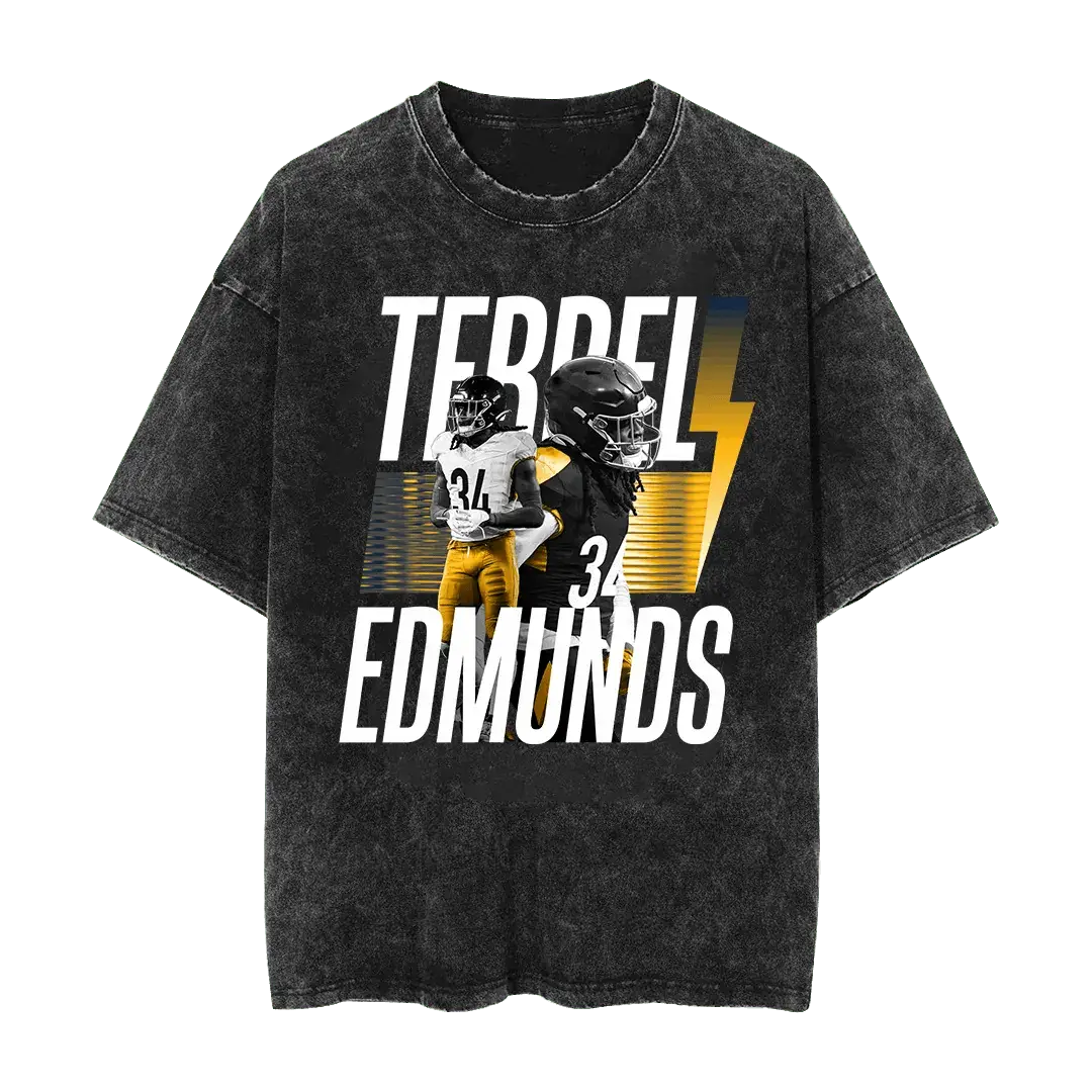 Terrell Edmunds Retro Mineral Wash Shirt