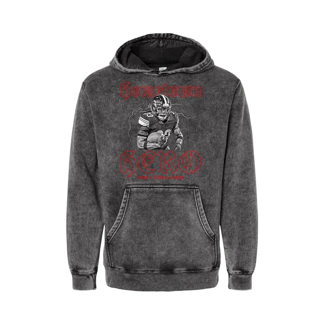 Trey Edmunds Retro Mineral Wash Hoodie