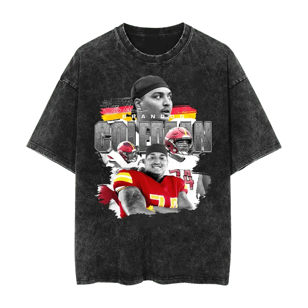 Brandon Coleman Retro Mineral Wash T-Shirt