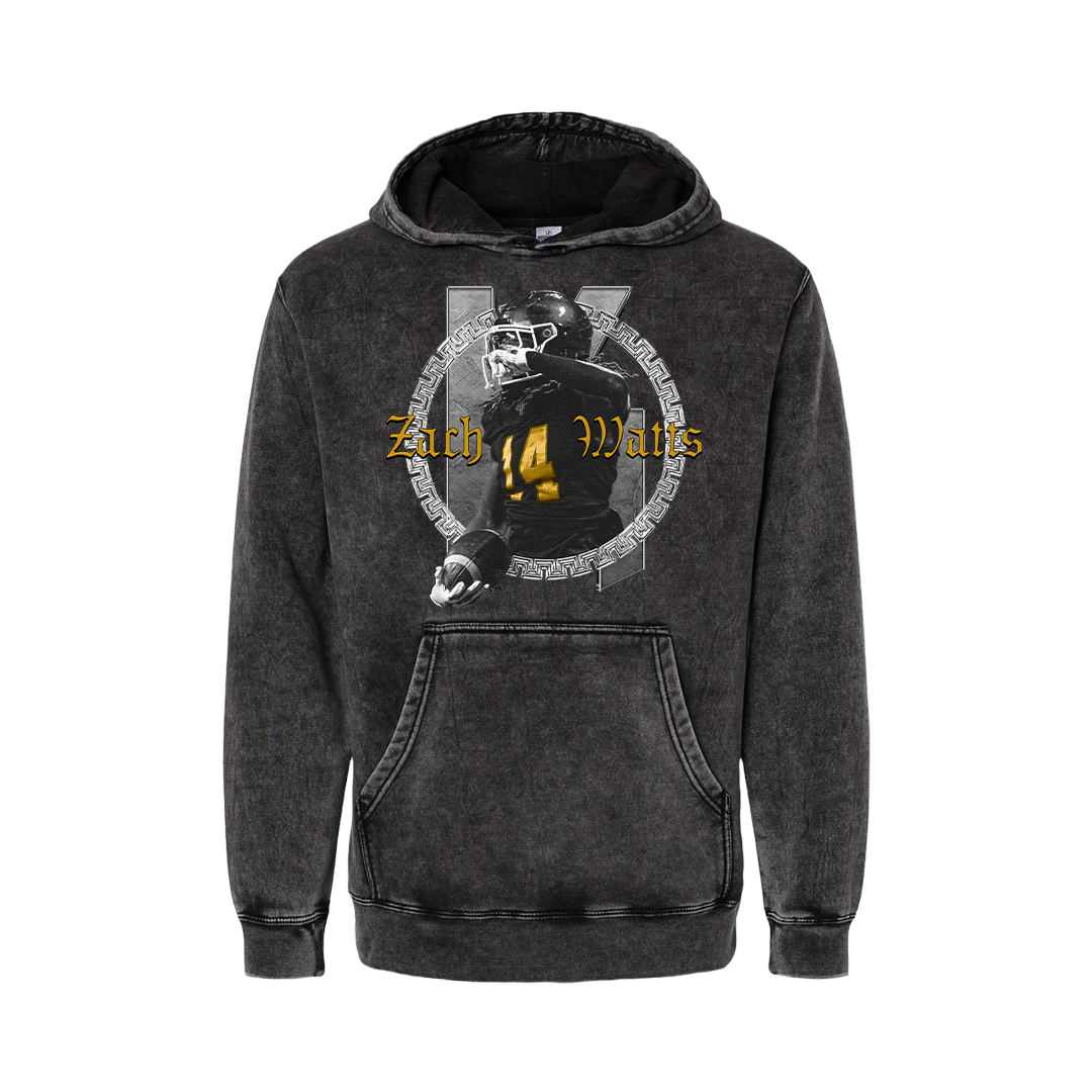Zach Watts Retro Mineral Wash Hoodie