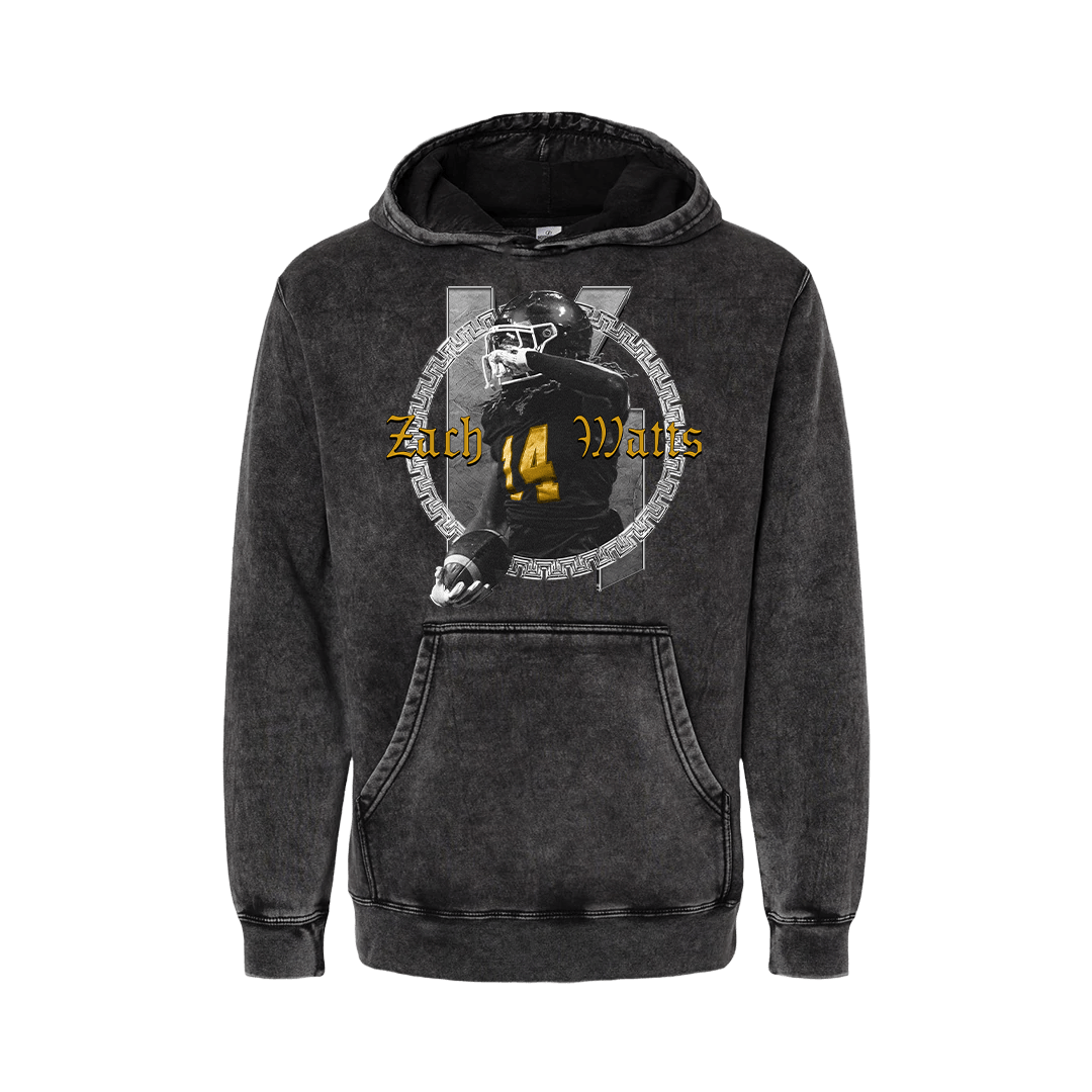 Zach Watts Retro Mineral Wash Hoodie