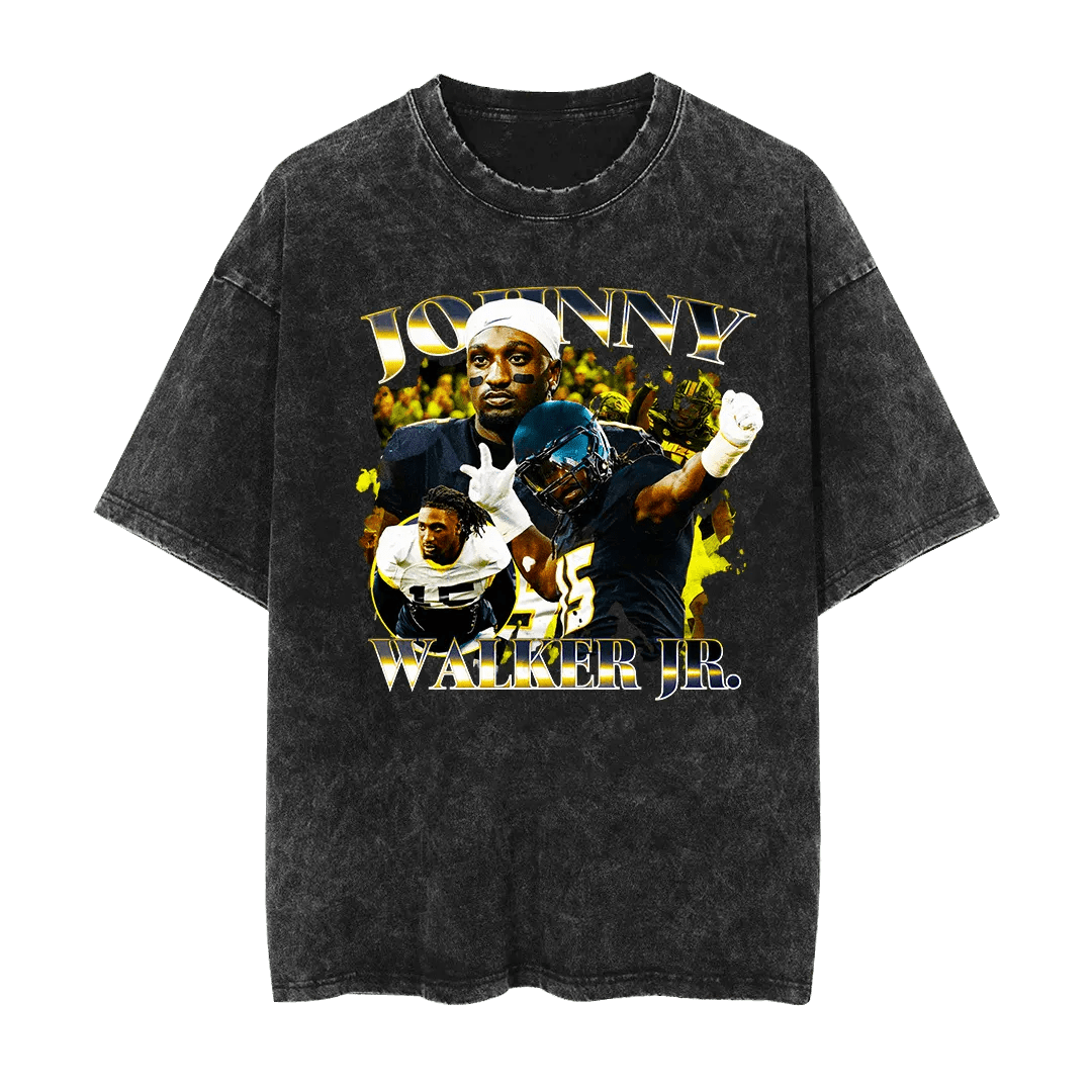 Retro Johnny Walker Mineral Wash Shirt