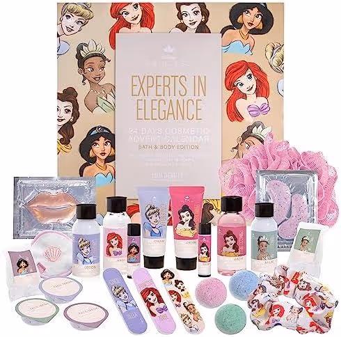 Amazon.com: Mad Beauty Disney Princess 24-Day Christmas Advent Calendar | Includes Face Masks, Skincare, Bath, and Beauty Products | Cruelty-Free Cosmetics | Gifts for Women, Adults, and Kids : Everything Else