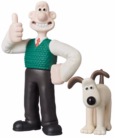 Ultra Detail Figure Aardman Animations #1: Wallace & Gromit