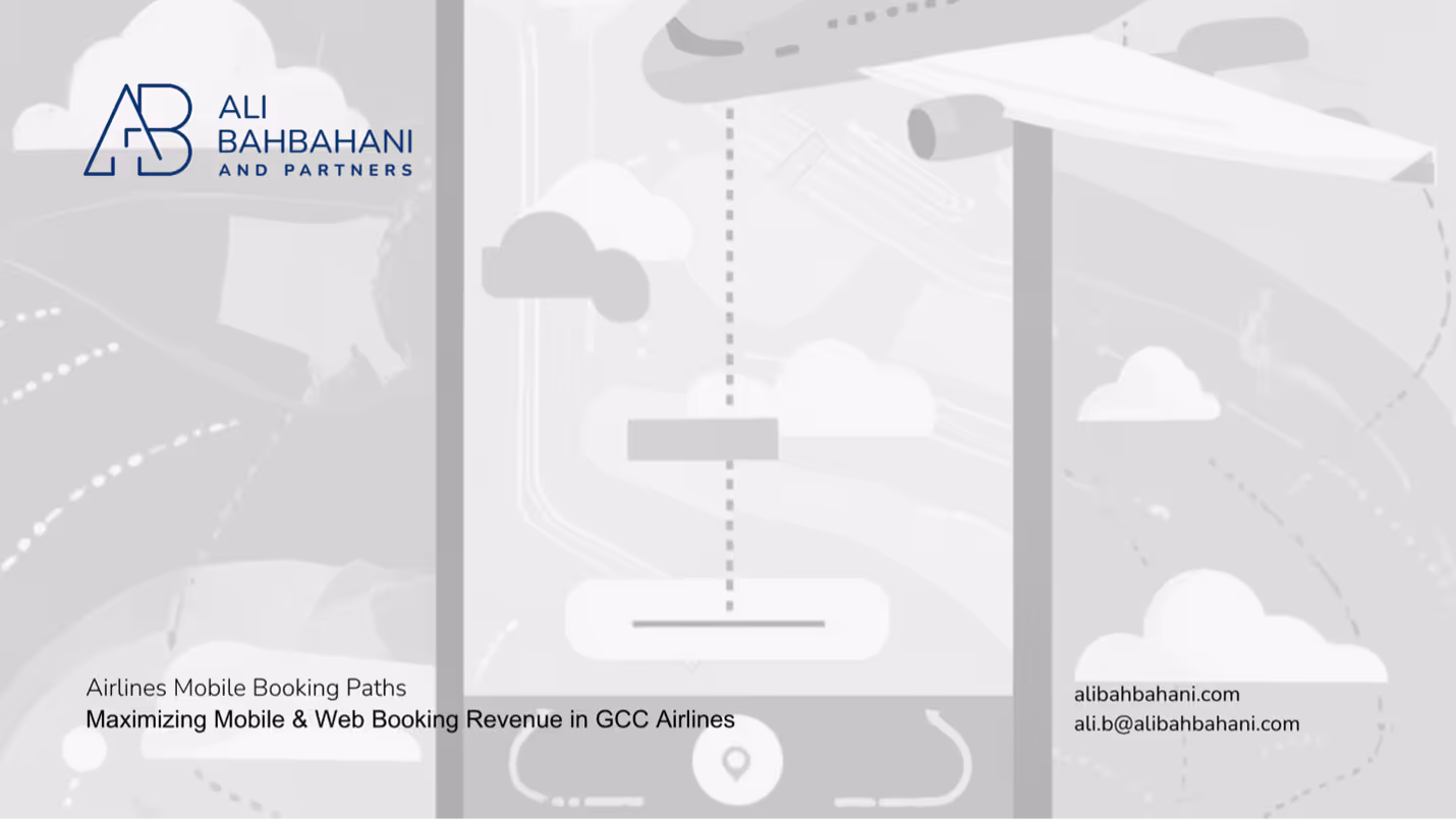 Maximizing Mobile & Web Booking Revenue: A GCC Airlines Case Study
