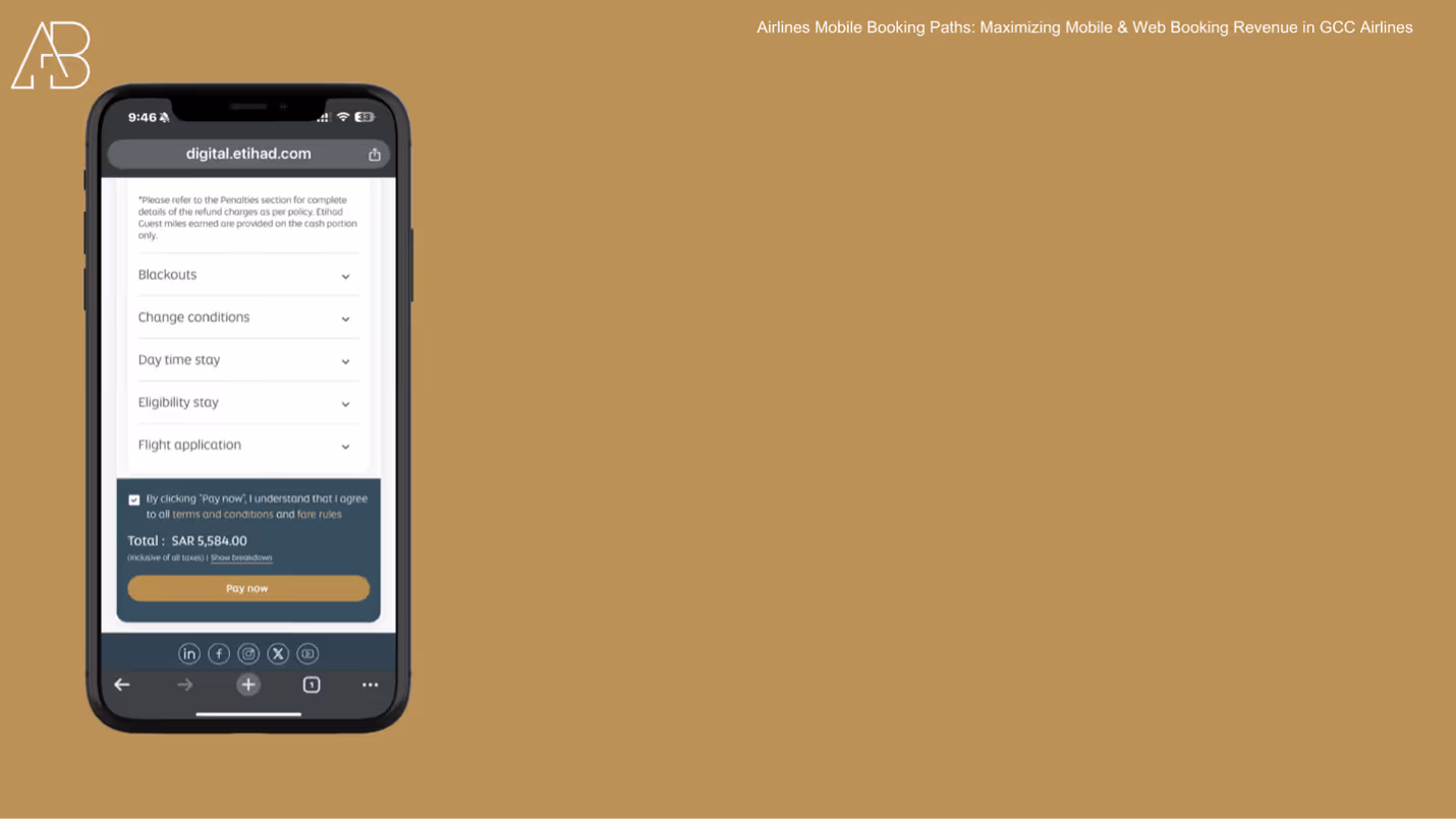 Maximizing Mobile & Web Booking Revenue: A GCC Airlines Case Study
