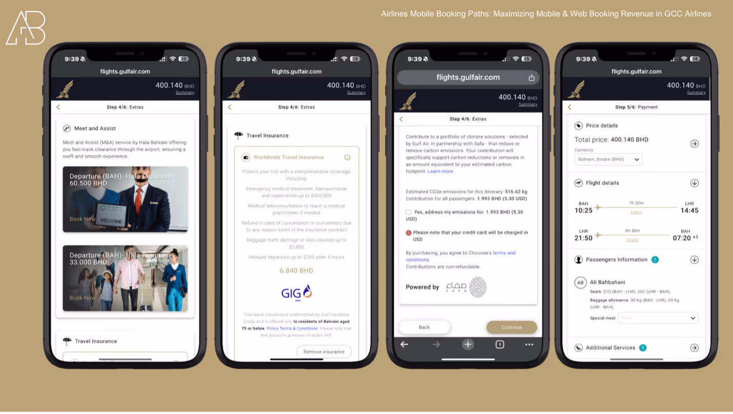 Maximizing Mobile & Web Booking Revenue: A GCC Airlines Case Study