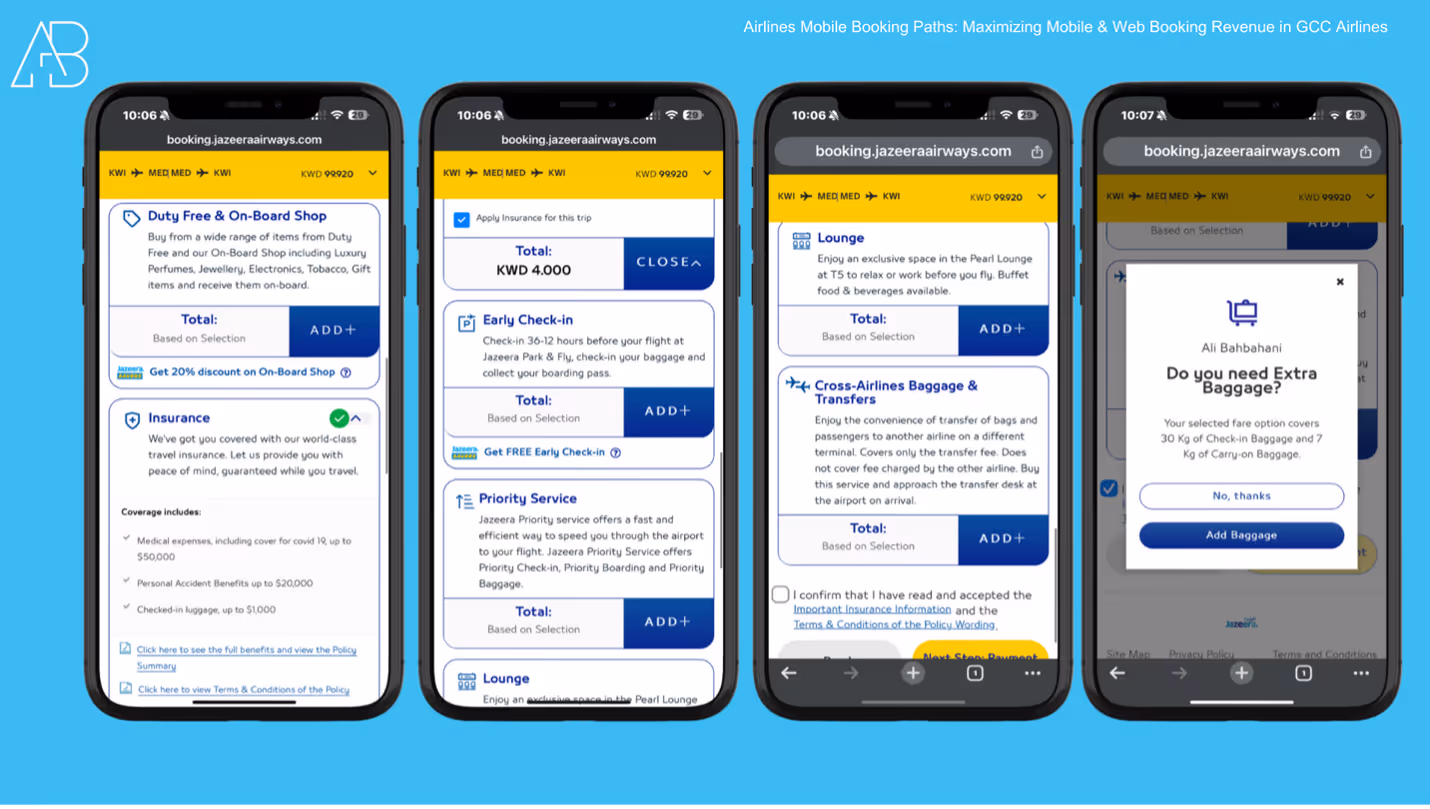 Maximizing Mobile & Web Booking Revenue: A GCC Airlines Case Study