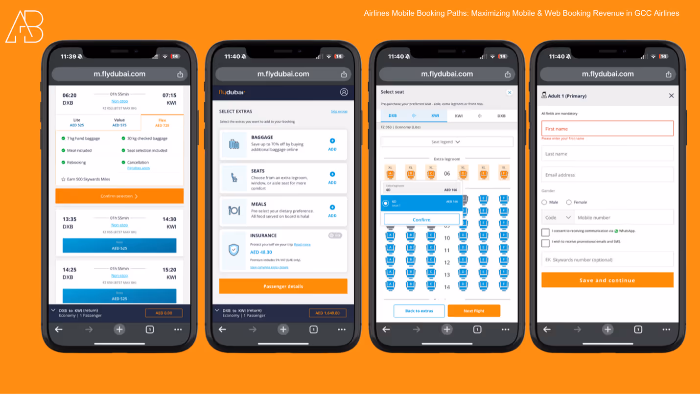 Maximizing Mobile & Web Booking Revenue: A GCC Airlines Case Study