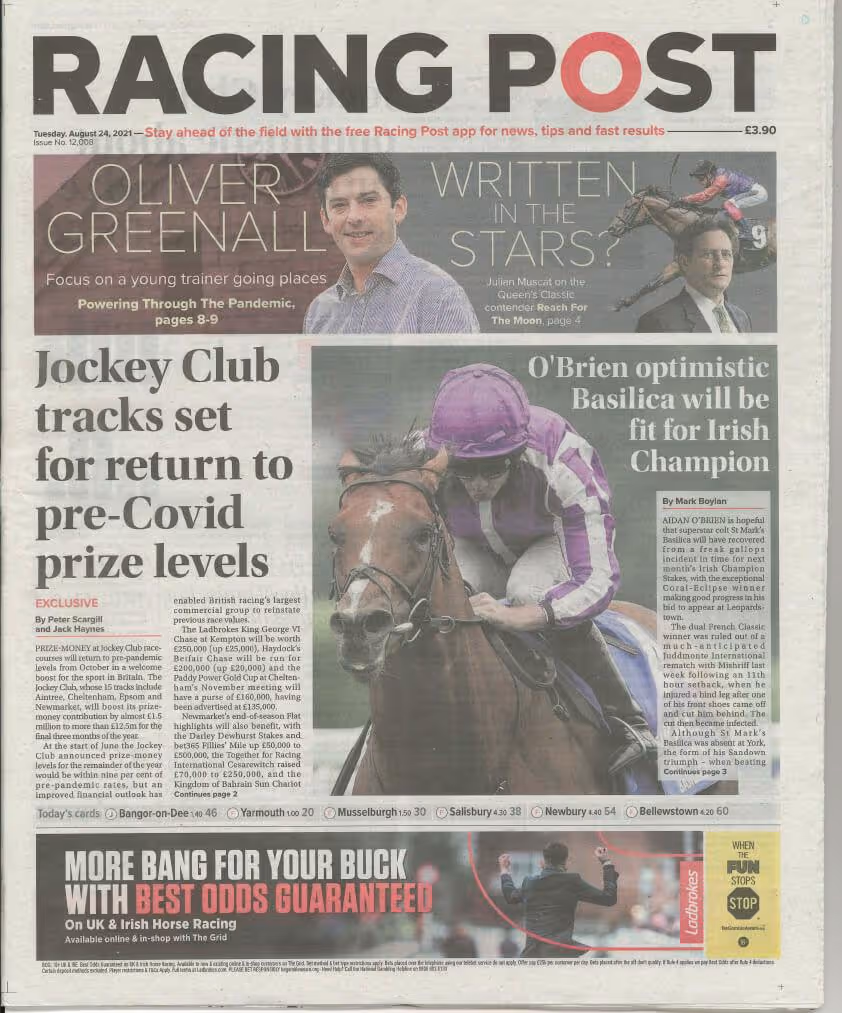 Horse Racing: A Personal Journey and Perspective