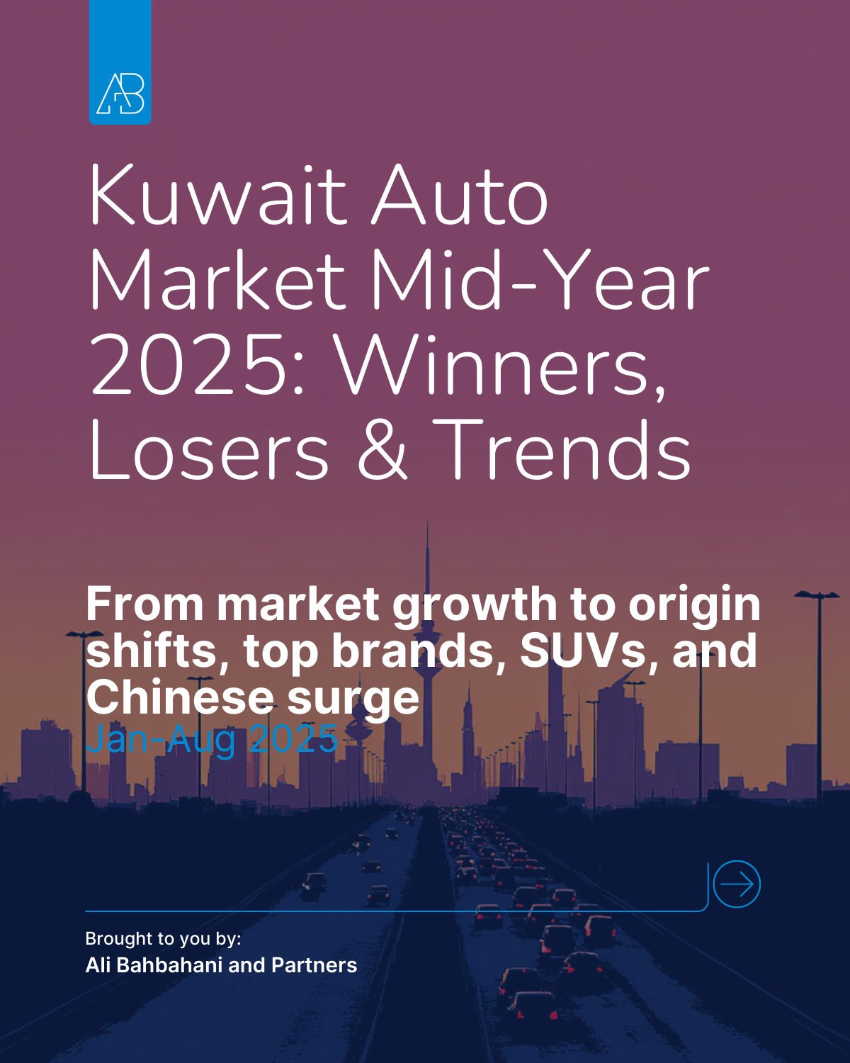 Kuwait Auto Market Mid-Year 2025: Winners, Losers & Trend