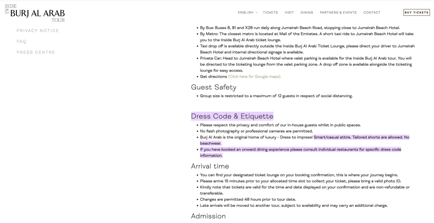 The Customer Is (Still) Always Right: A Global Revisit of Dress Codes in Luxury Hospitality