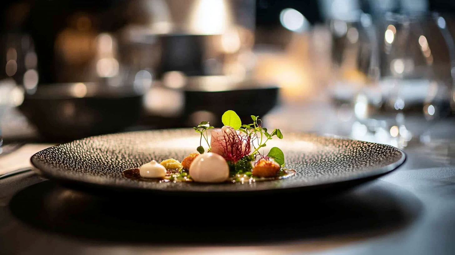 Anne-Sophie Pic two-Michelin-starred restaurant at Beau-Rivage Palace Lausanne