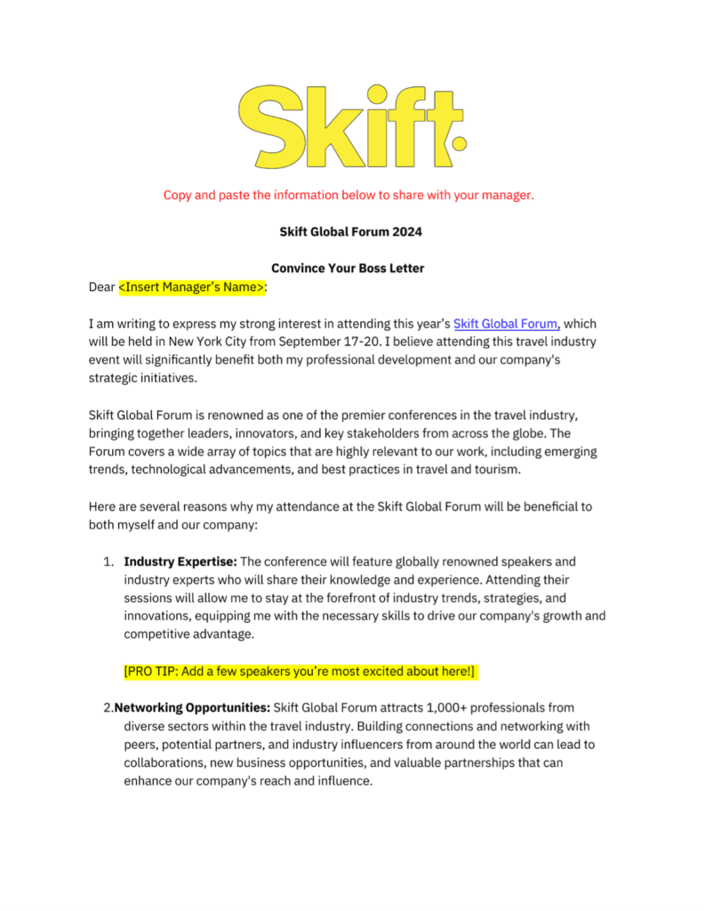 Skift Global Forum 2024: A Masterclass in Customer Experience
