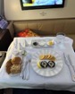 Etihad Airways Business Class Meal Setup