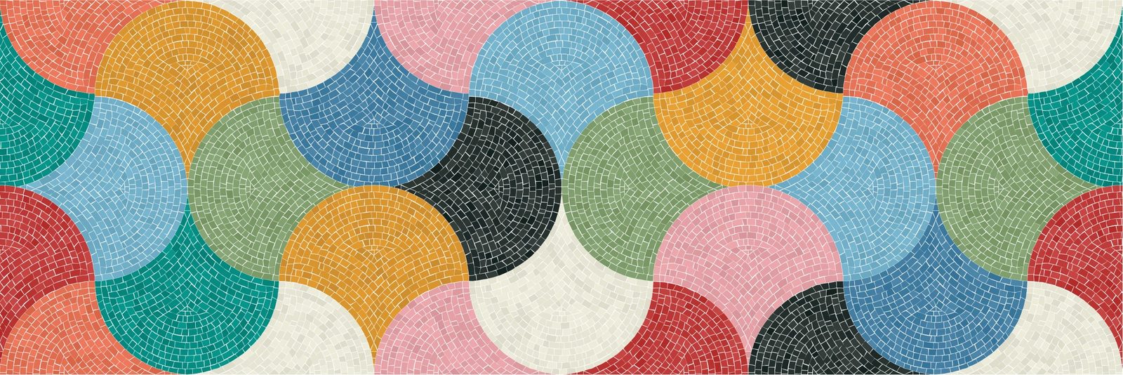 Decorative mosaic pattern