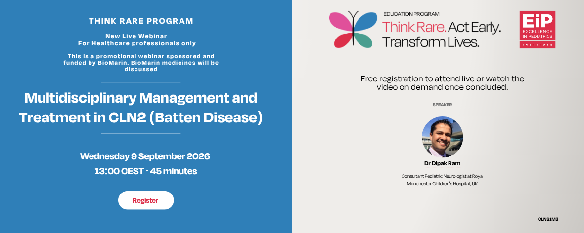 Multidisciplinary Management and Treatment in CLN2 (Batten Disease)